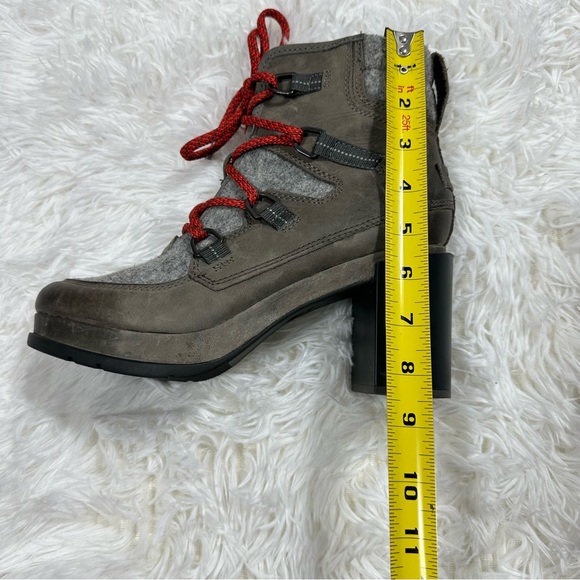 Sorel Blake Lace Up Quarry Boots Womens Sz 8.5 Leather Waterproof Hiking Winter - Picture 12 of 15